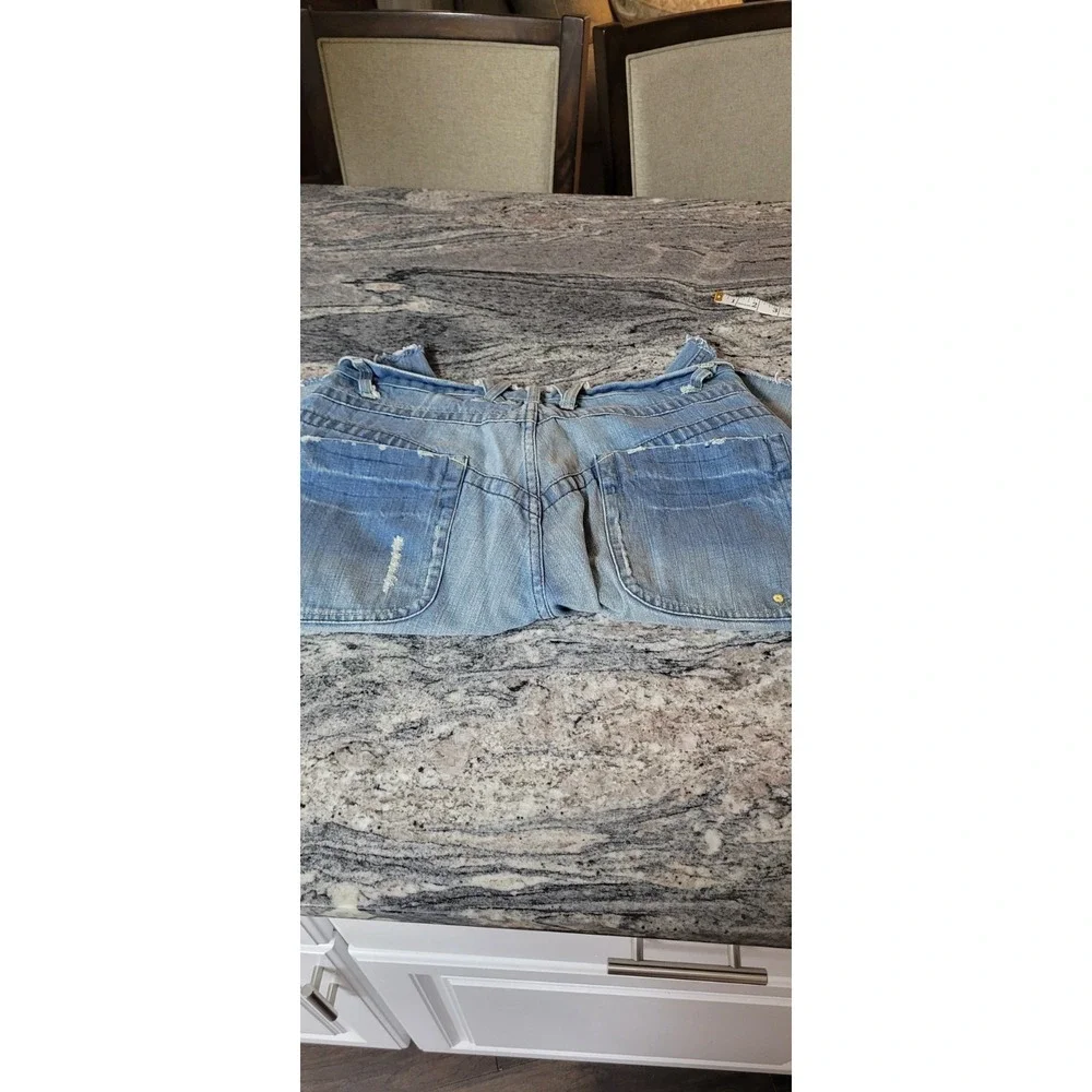 Vintage 2005 Jordan Shorts Men 36 20th Anniversary Denim Jeans Cut Offs